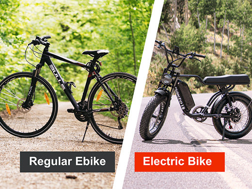 Electric Bikes vs Regular Bikes: What's the Difference?