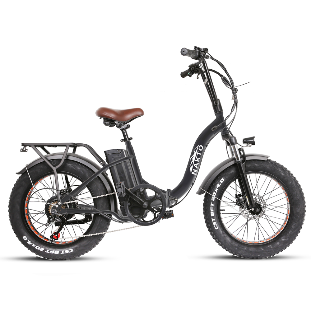 Nakto 20 inch Fat Tire Electric Bike Ox Bike